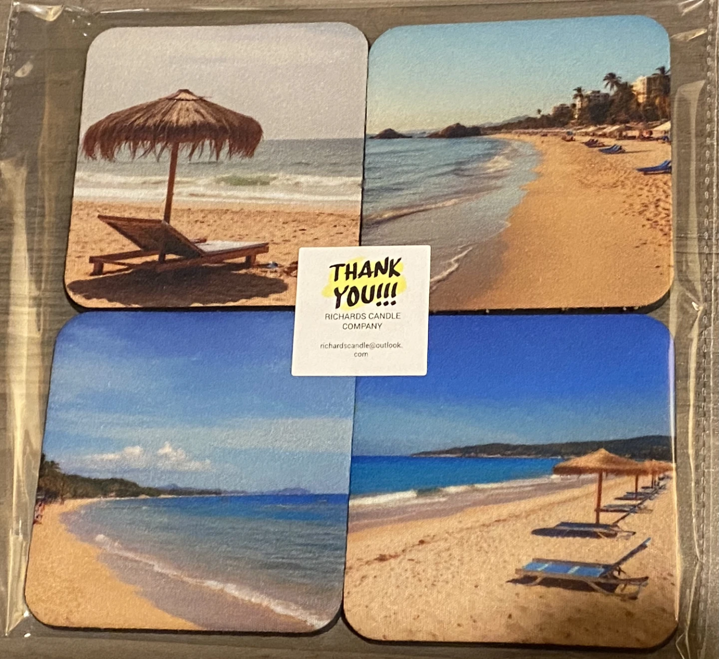 Table coasters set of 4 - photo 4
