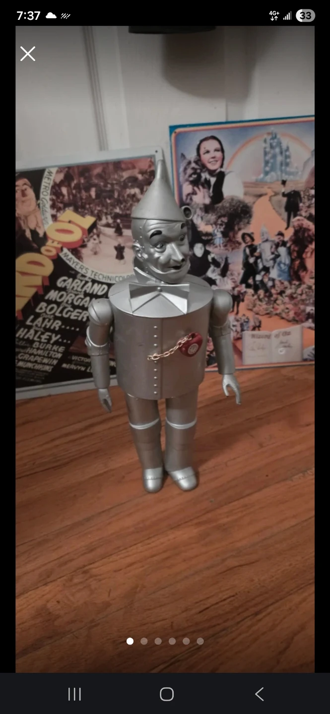 Tin Man Wizard of Oz Figure