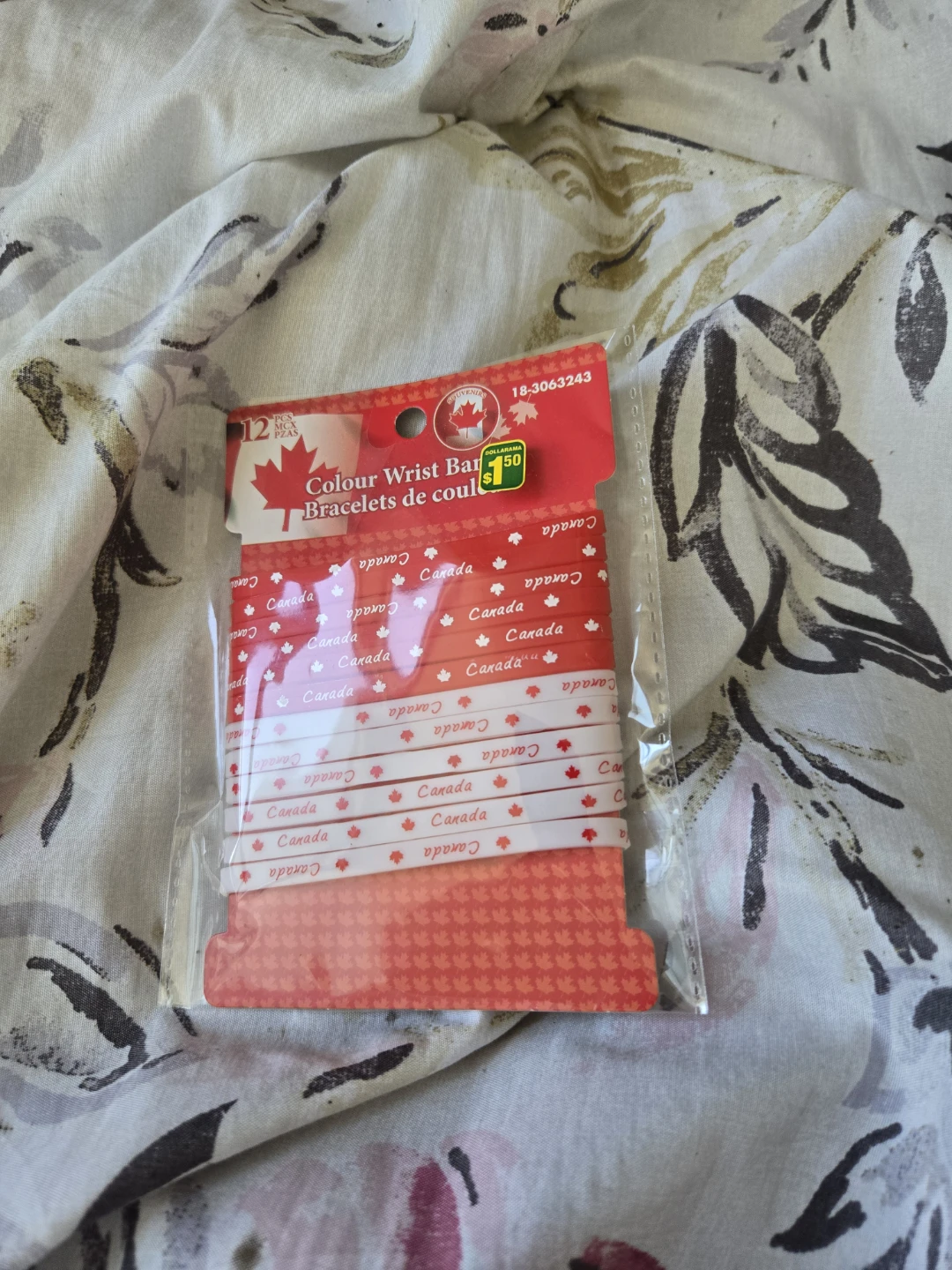 Canada Colour Wrist Bands Bracelets - Souvenir