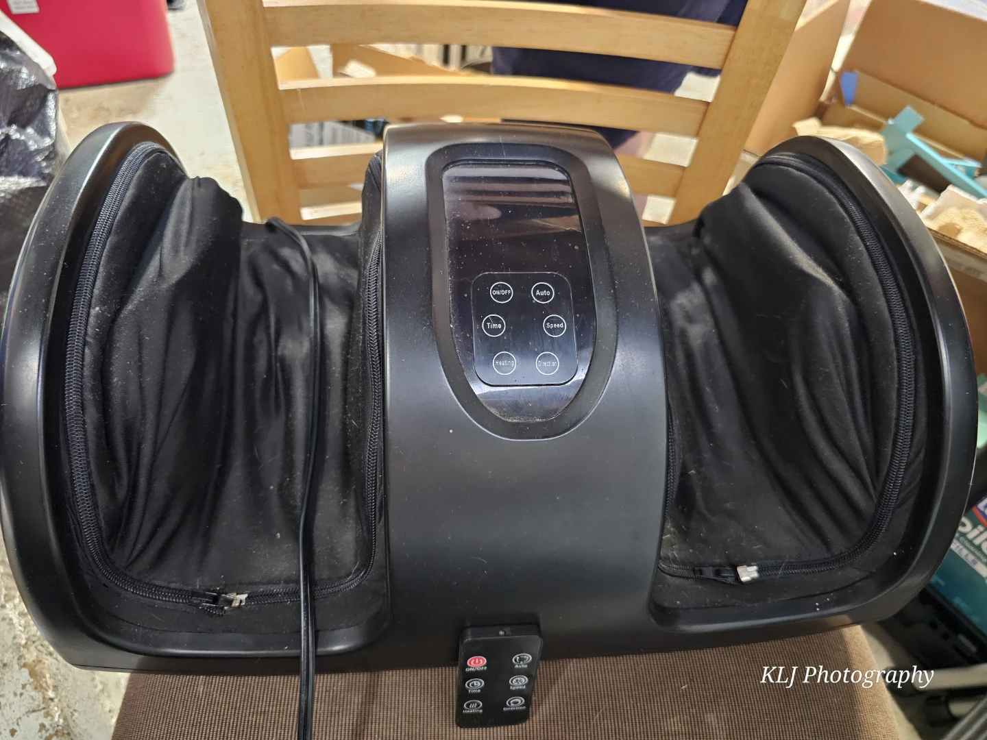 Black Shiatsu Foot Massager