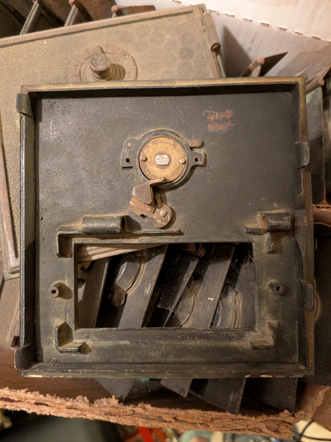 Antique US Mailbox Doors - photo 2