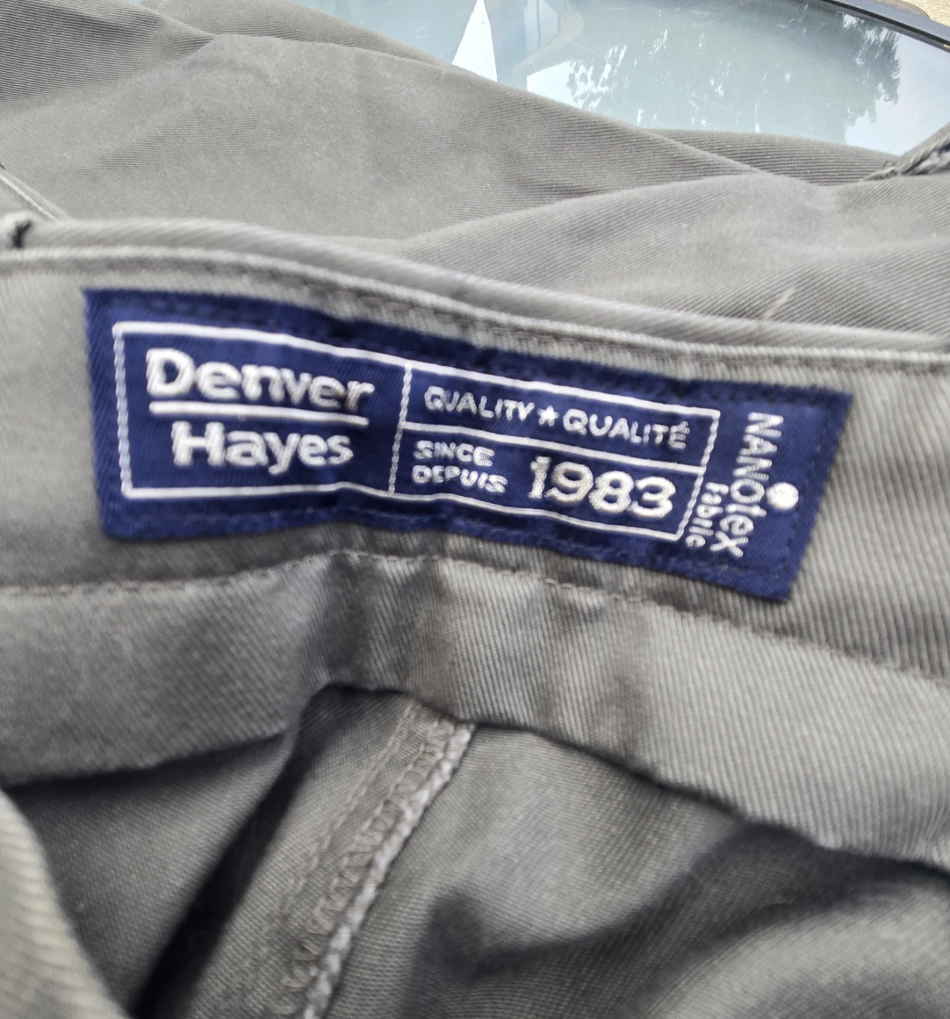 Denver Hayes Mens Casual Pant 46W x 32L. Olive green. - photo 5