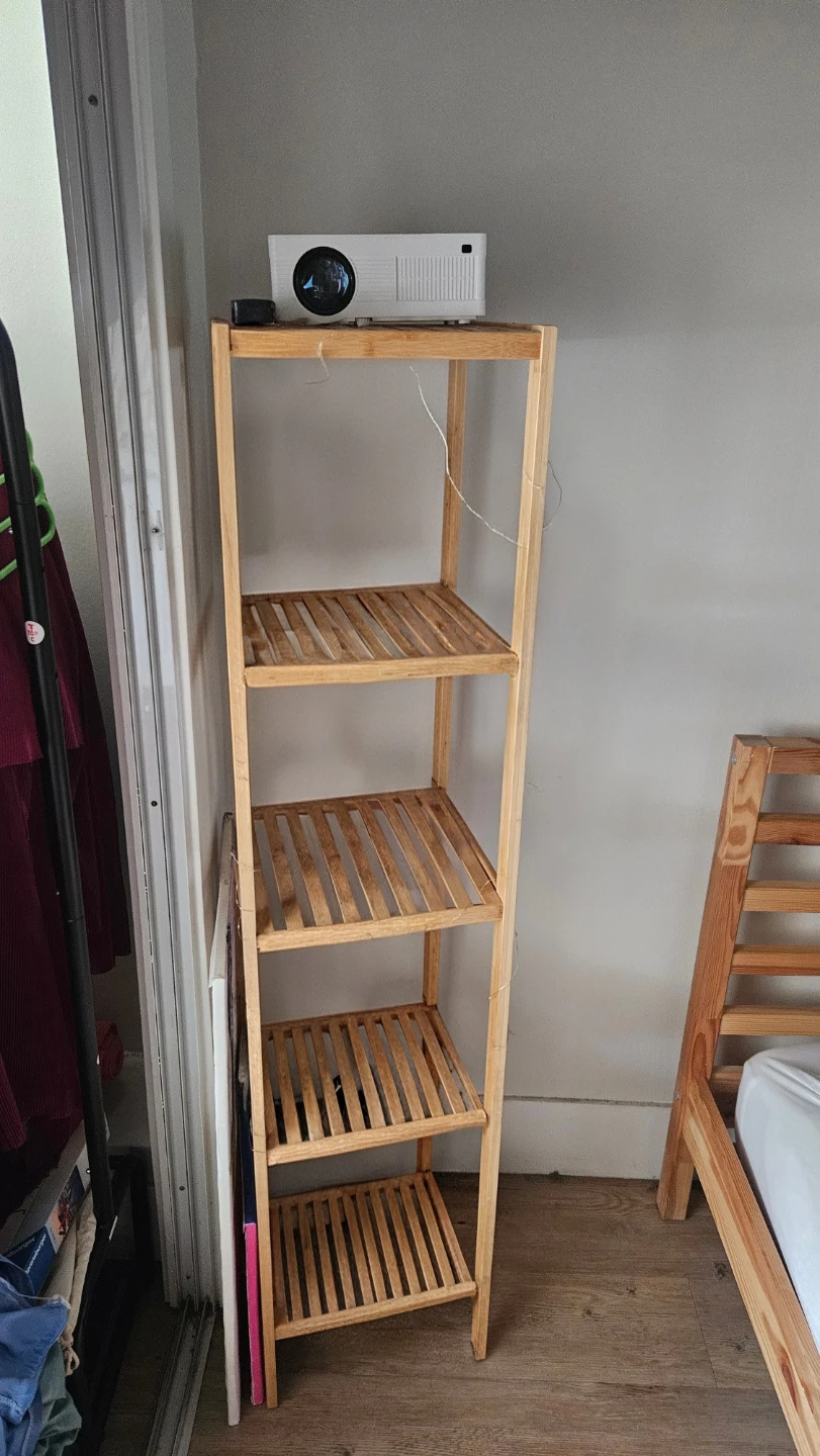 Bamboo Bathroom Shelves / Storage Organizer - photo 4