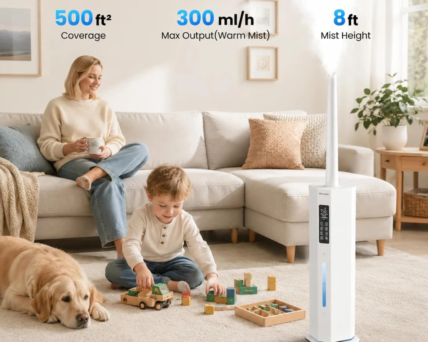 Large Tower 9L Humidifier - photo 5