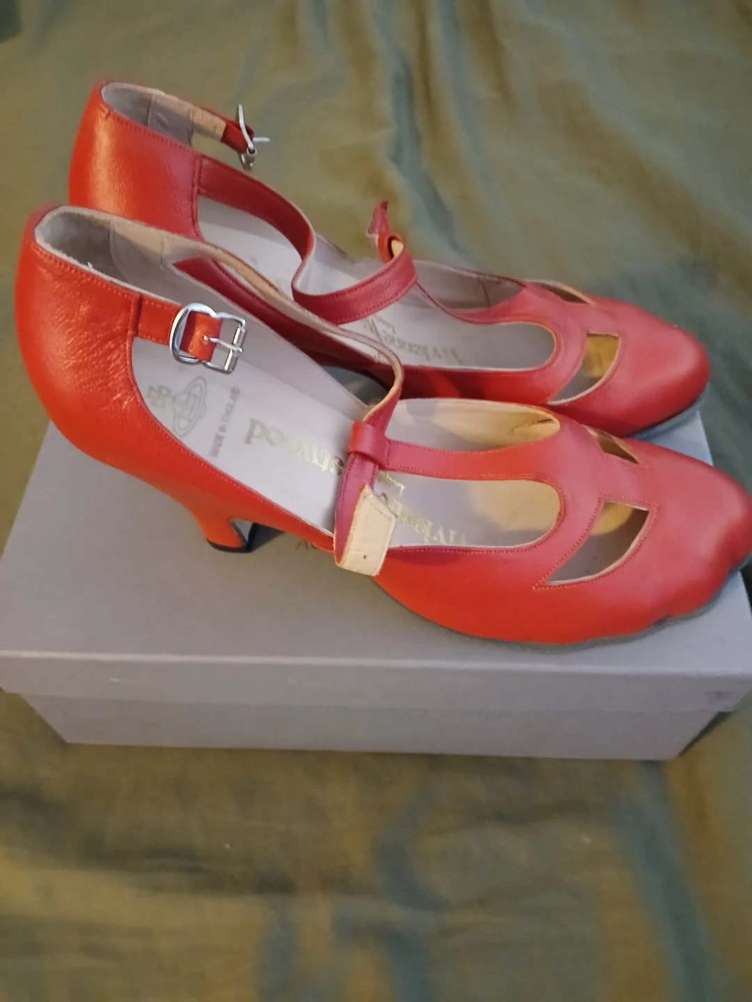 Vivienne Westwood Red Leather Heels - photo 2