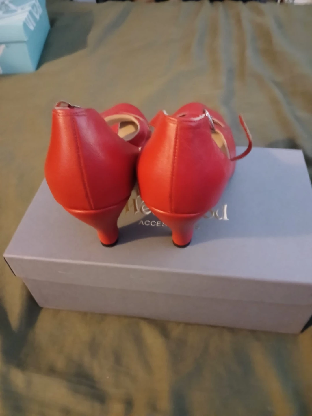 Vivienne Westwood Red Leather Heels - photo 3