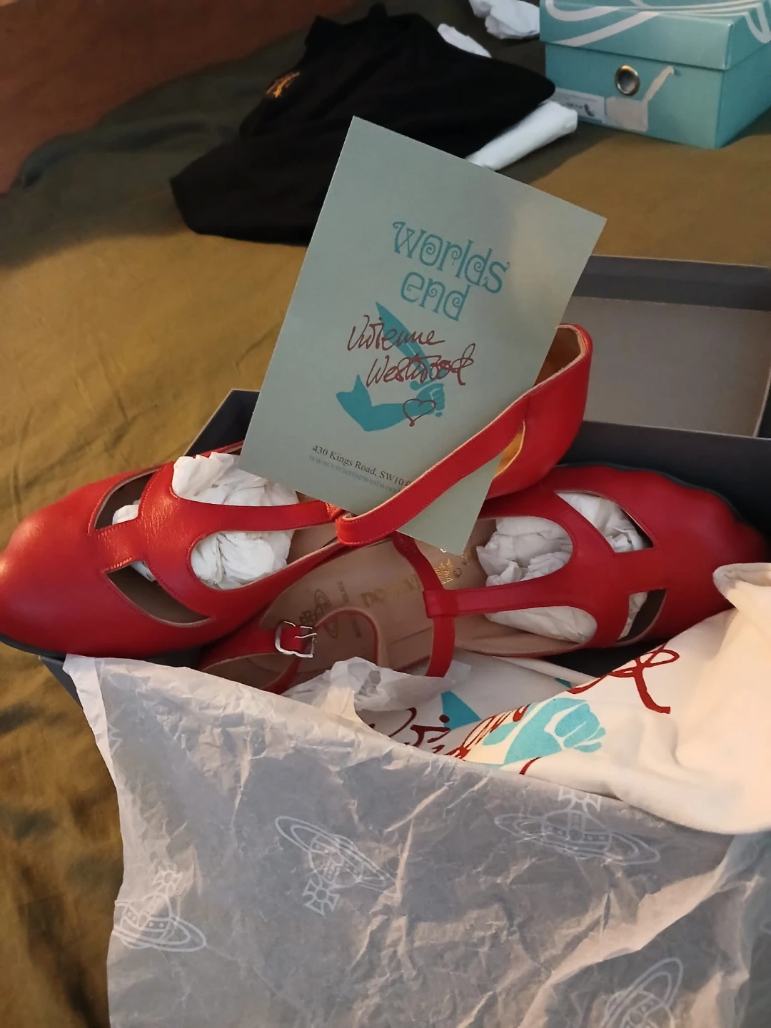 Vivienne Westwood Red Leather Heels - photo 4