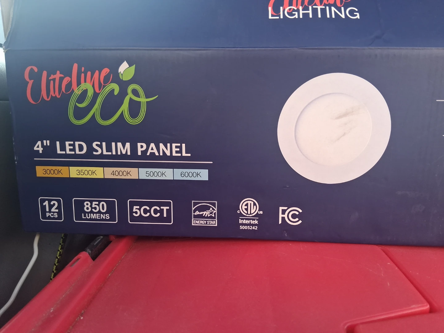 Elitelite eco 4" LED Slim Panel Lights (12 Pcs)