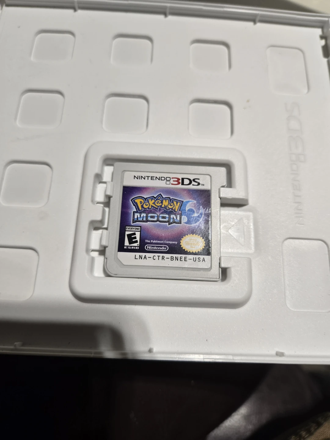 Nintendo 3DS Pokemon Moon Game Cartridge
