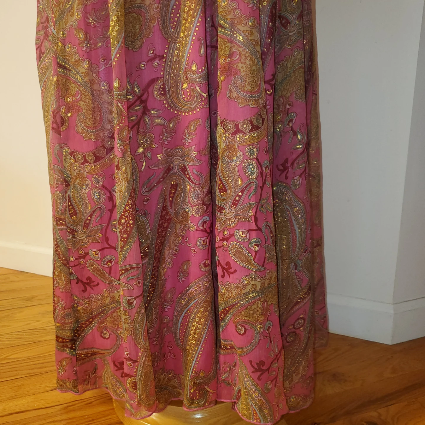 Pink Paisley Maxi Dress - photo 2