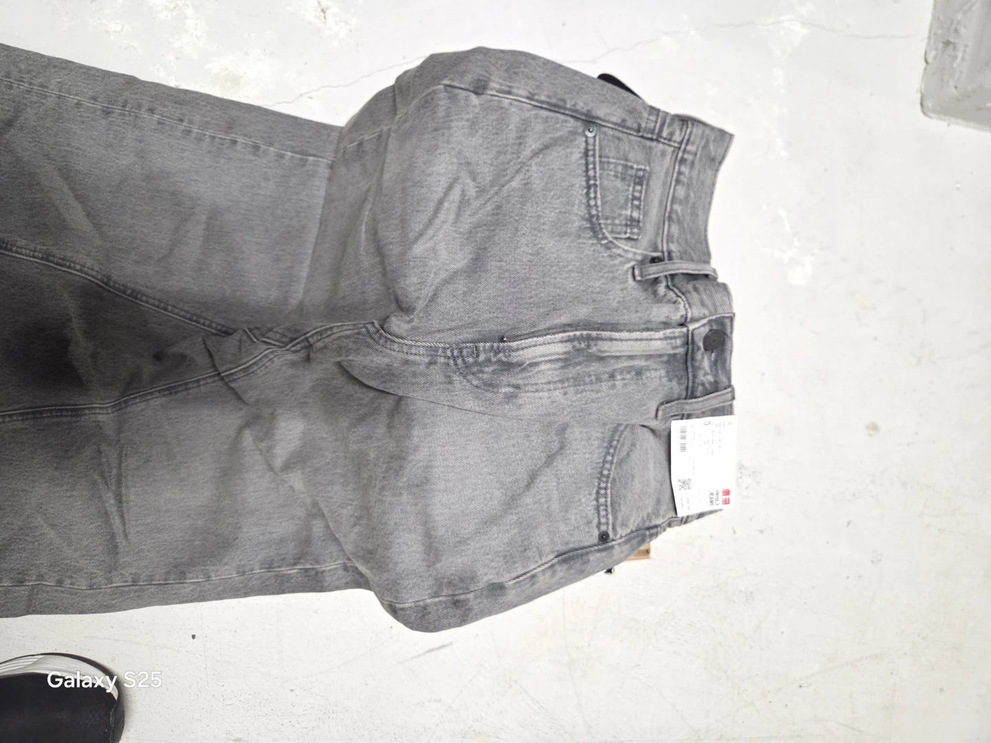 UNIQLO Women's High-Waisted Flare Jeans - Grey - photo 5