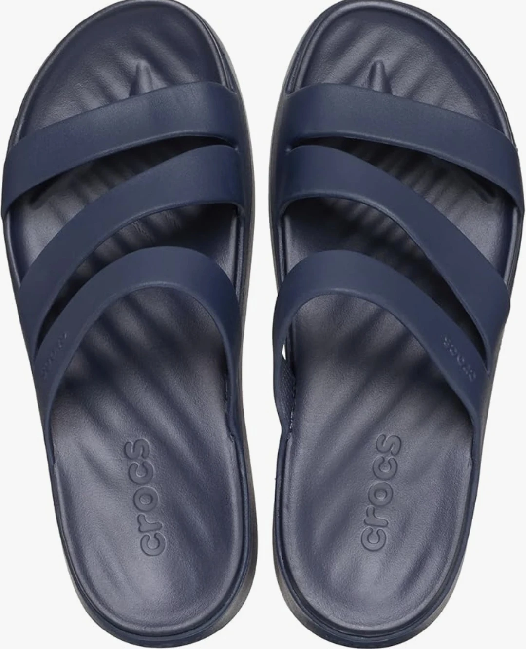 Crocs Getaway Strappy Navy Blue W10, M8 - photo 3