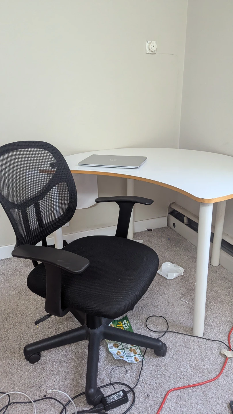 Office Chair with Mesh Back