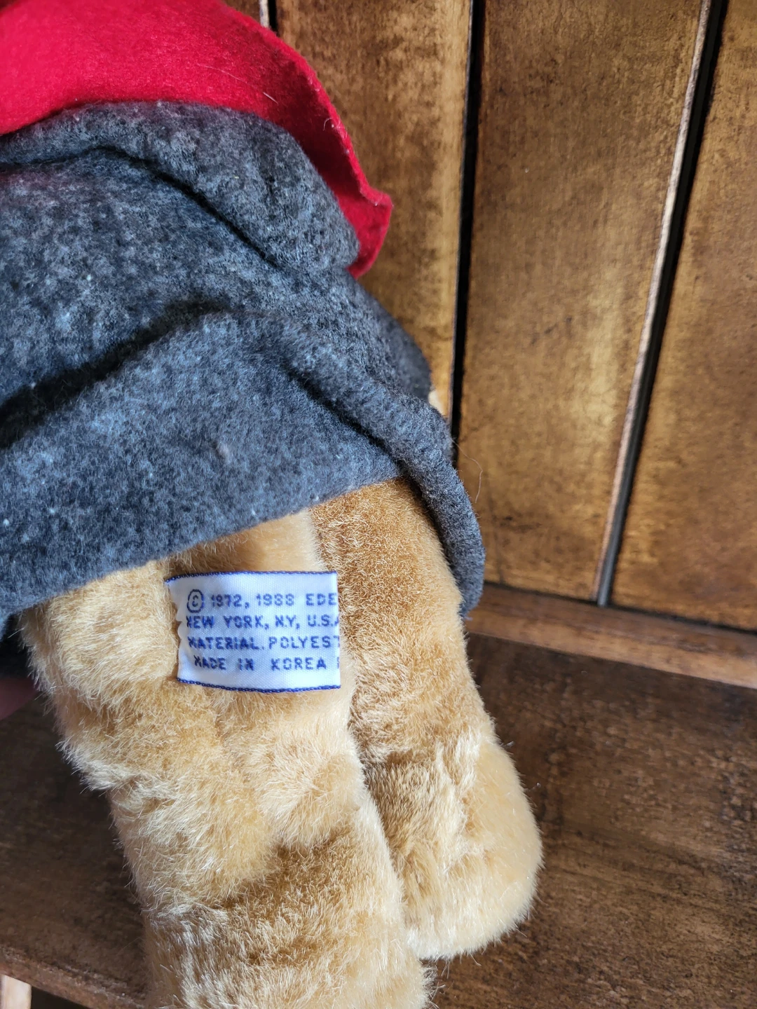 Paddington Bear Plush Toy 1988 Eden/ OBO - photo 2