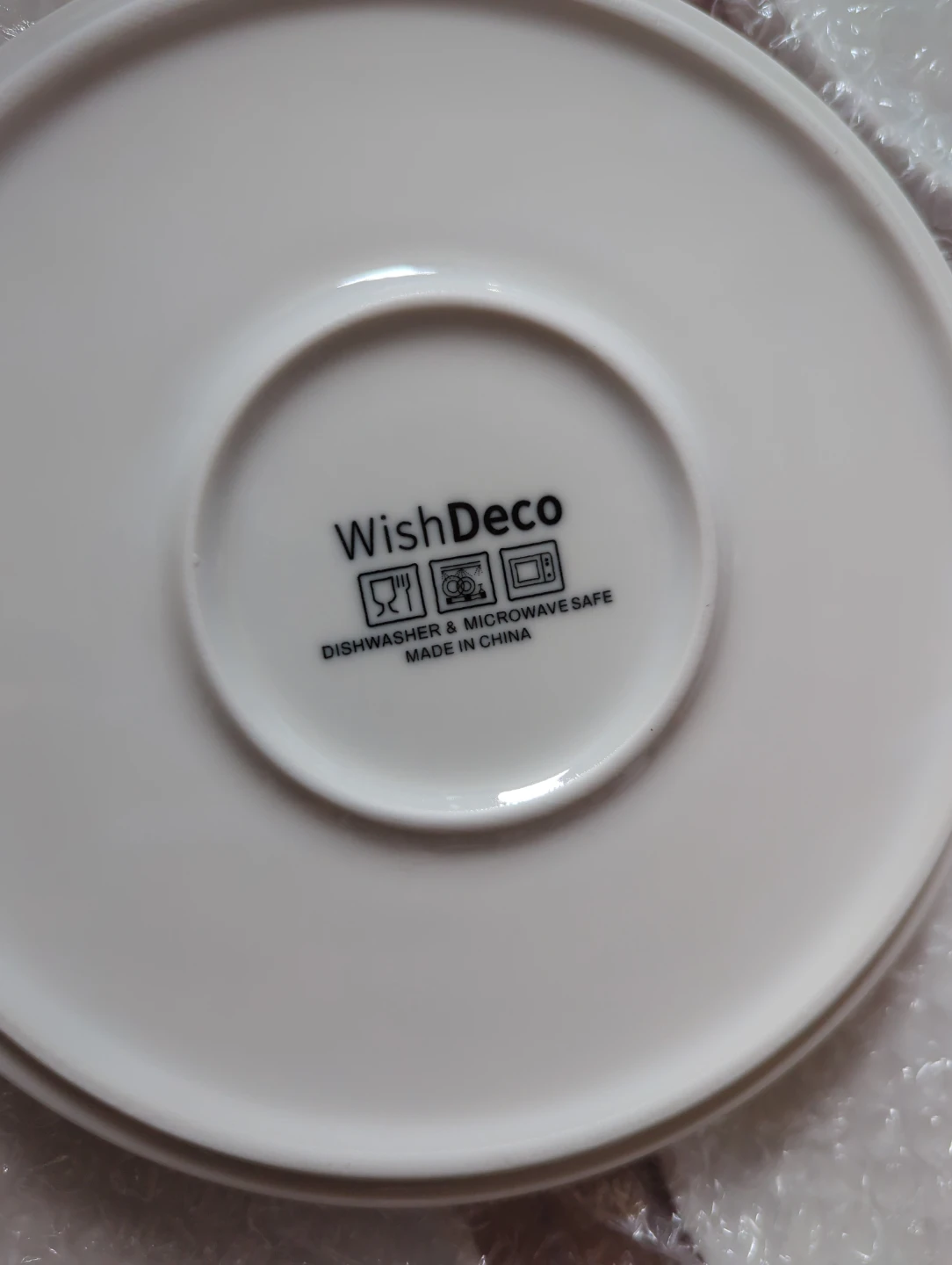 WishDeco White Dinner Plates (Set of 6) - photo 2