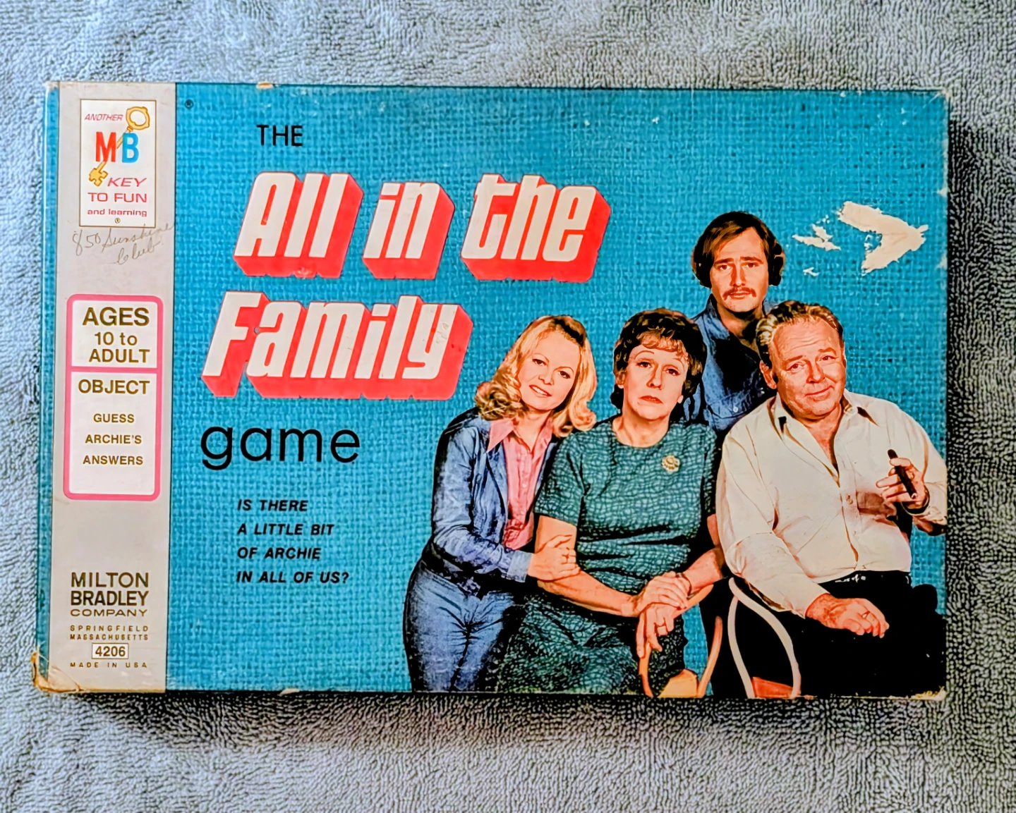 The All in the Family Game by Milton Bradley