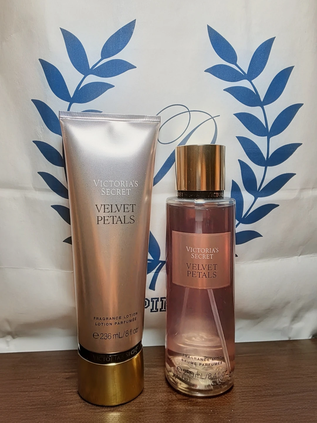 Victoria's Secret Velvet Petals Fragrance Lotion & Mist Set