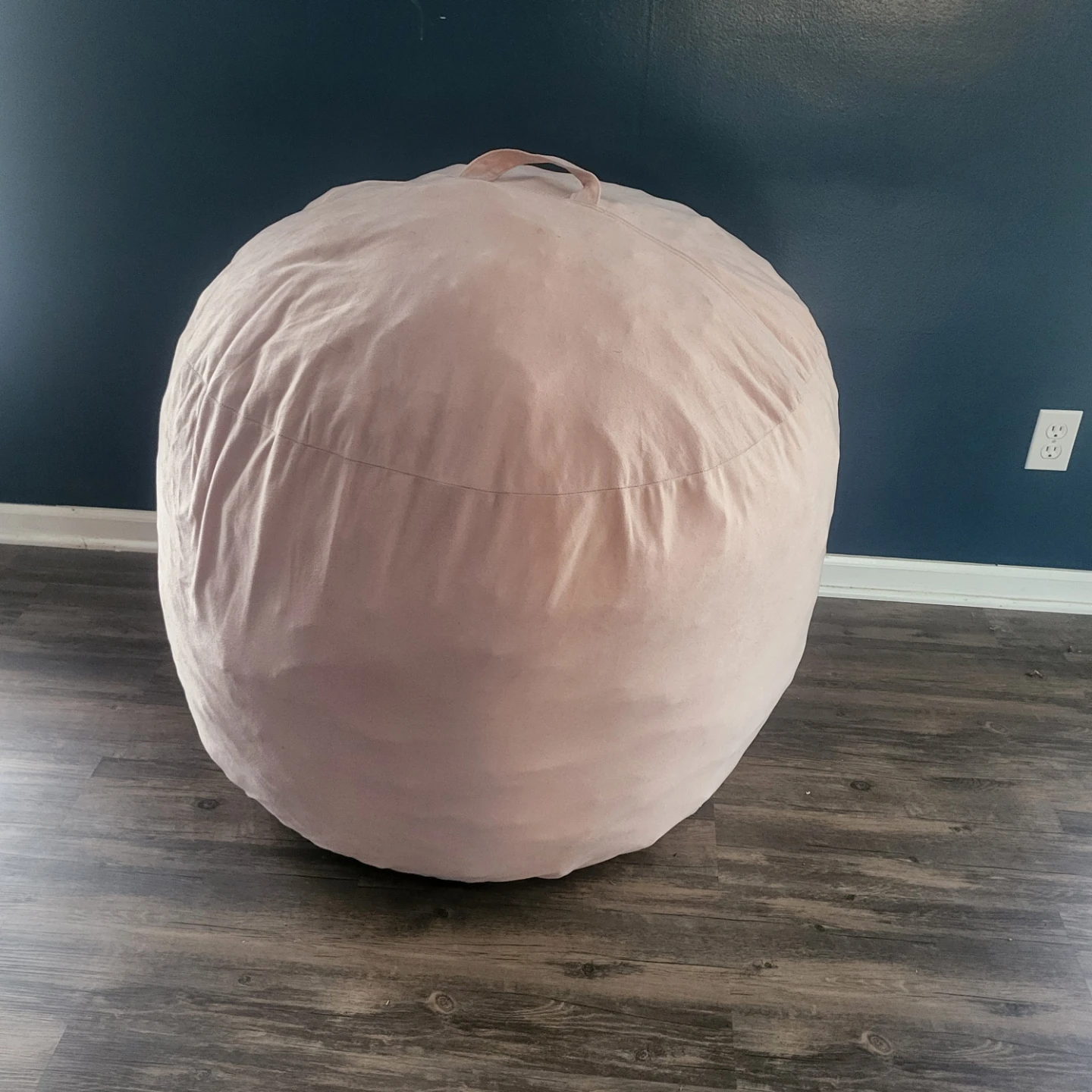 Large Pink Bean Bag Chair