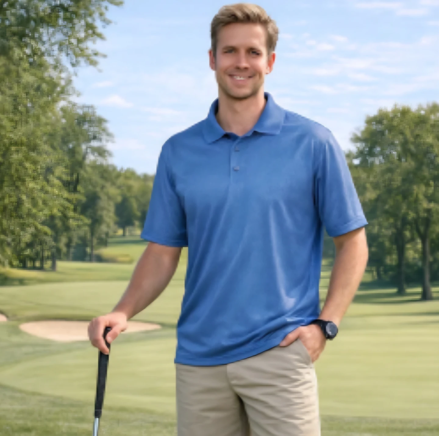 NEW! Golf Classic Polo Shirt - Large - photo 2