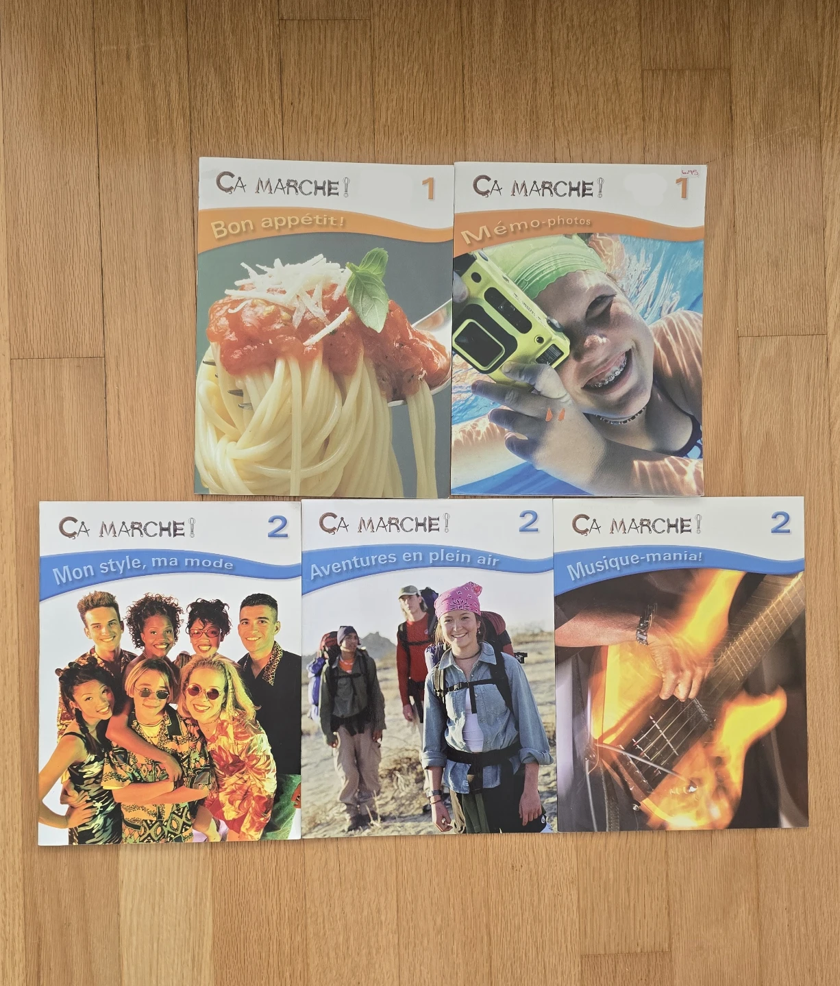 CA MARCHE! French language books (set of 5)