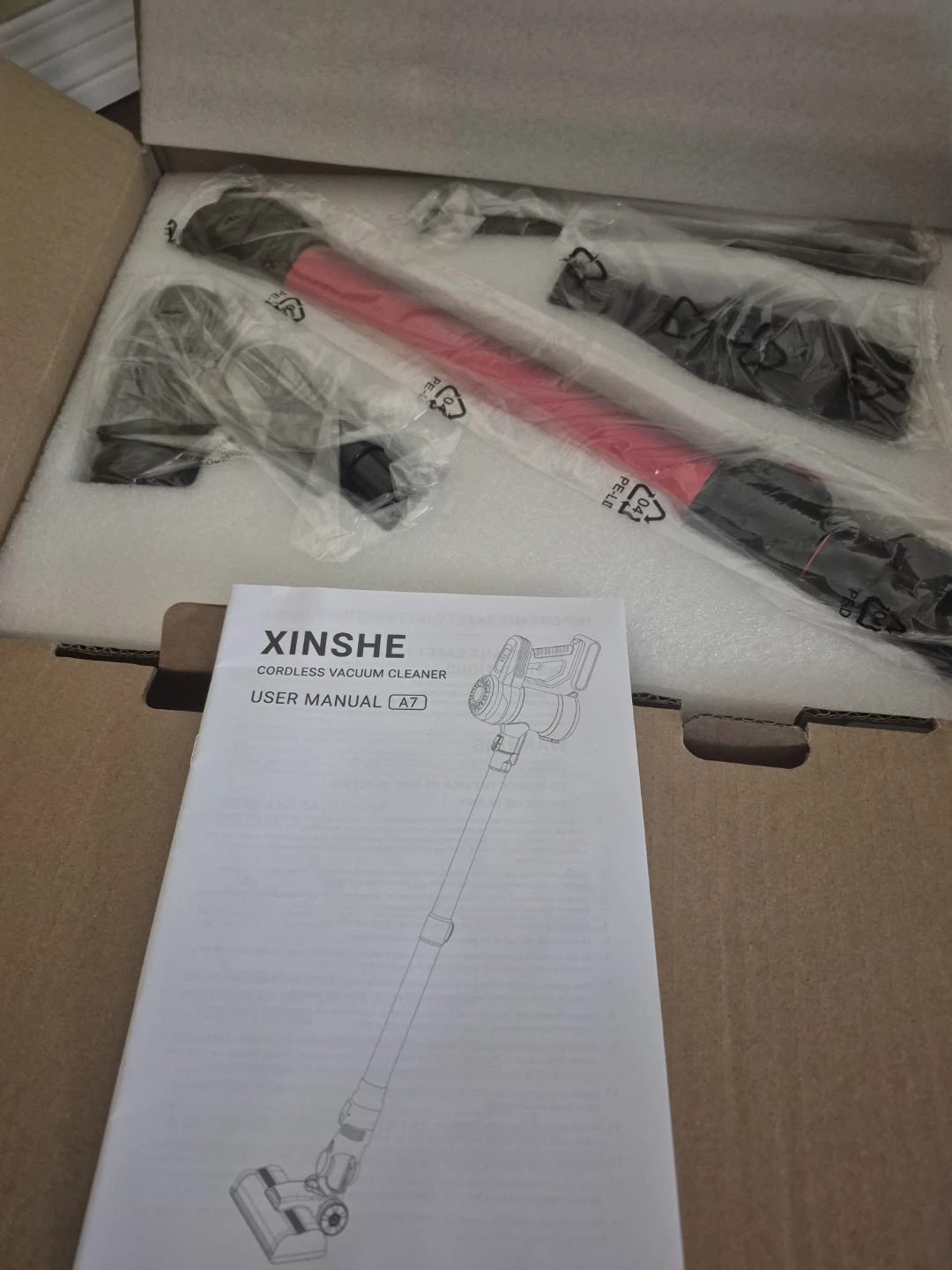 XINSHE Cordless Vacuum Cleaner A7 - photo 3