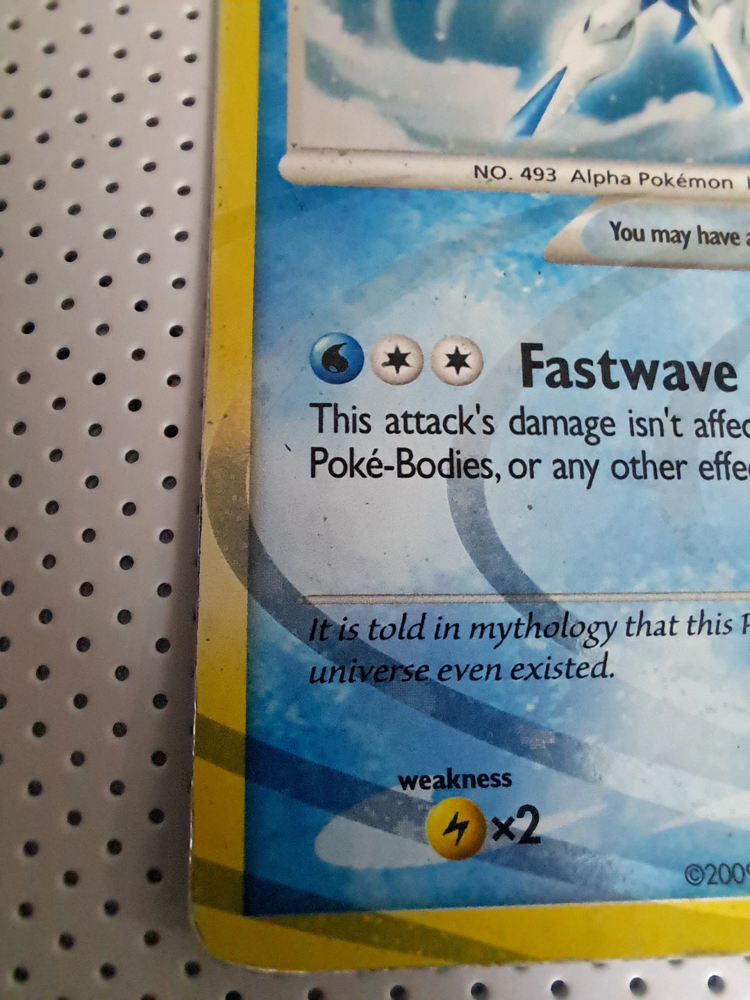 Arceus AR4 Holo rare HP - photo 4