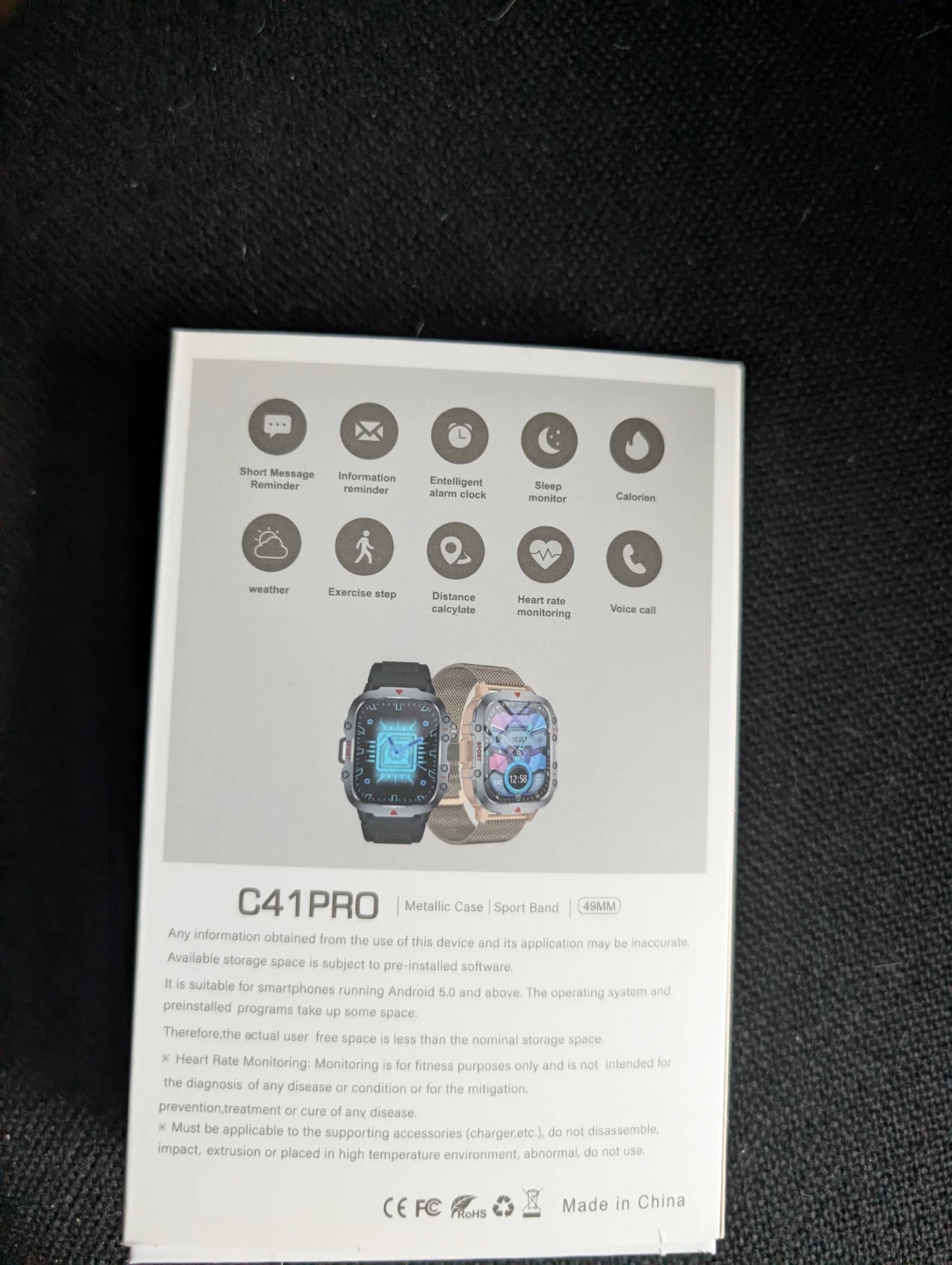 C41PRO Smart Watch - photo 2