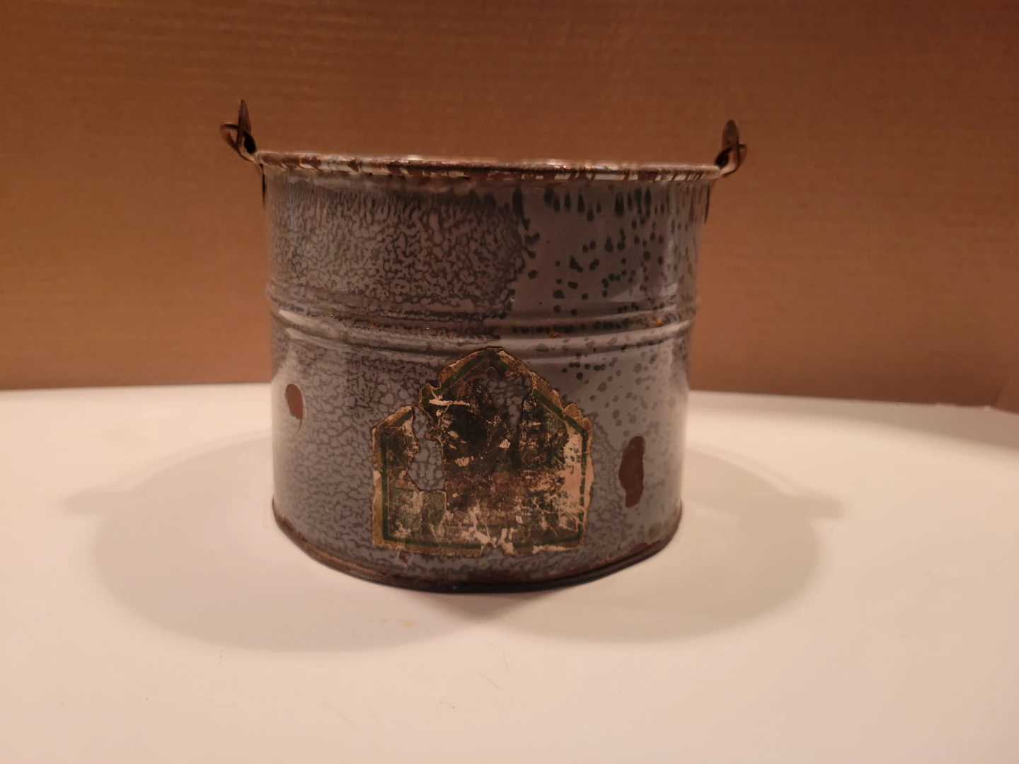 Vintage Enamelware Pail