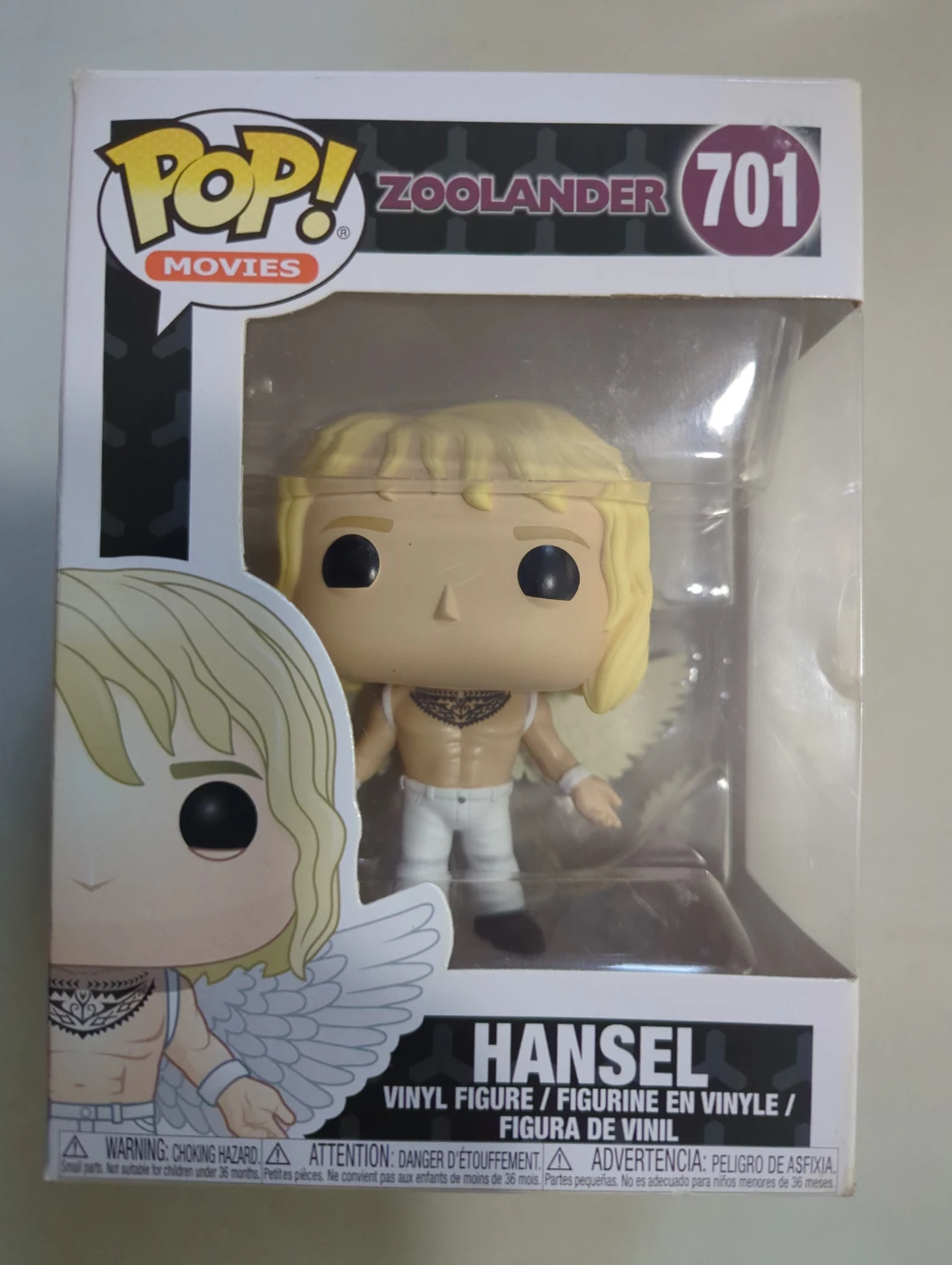 Funko Pop! Movies Zoolander Hansel #701 Vinyl Figure