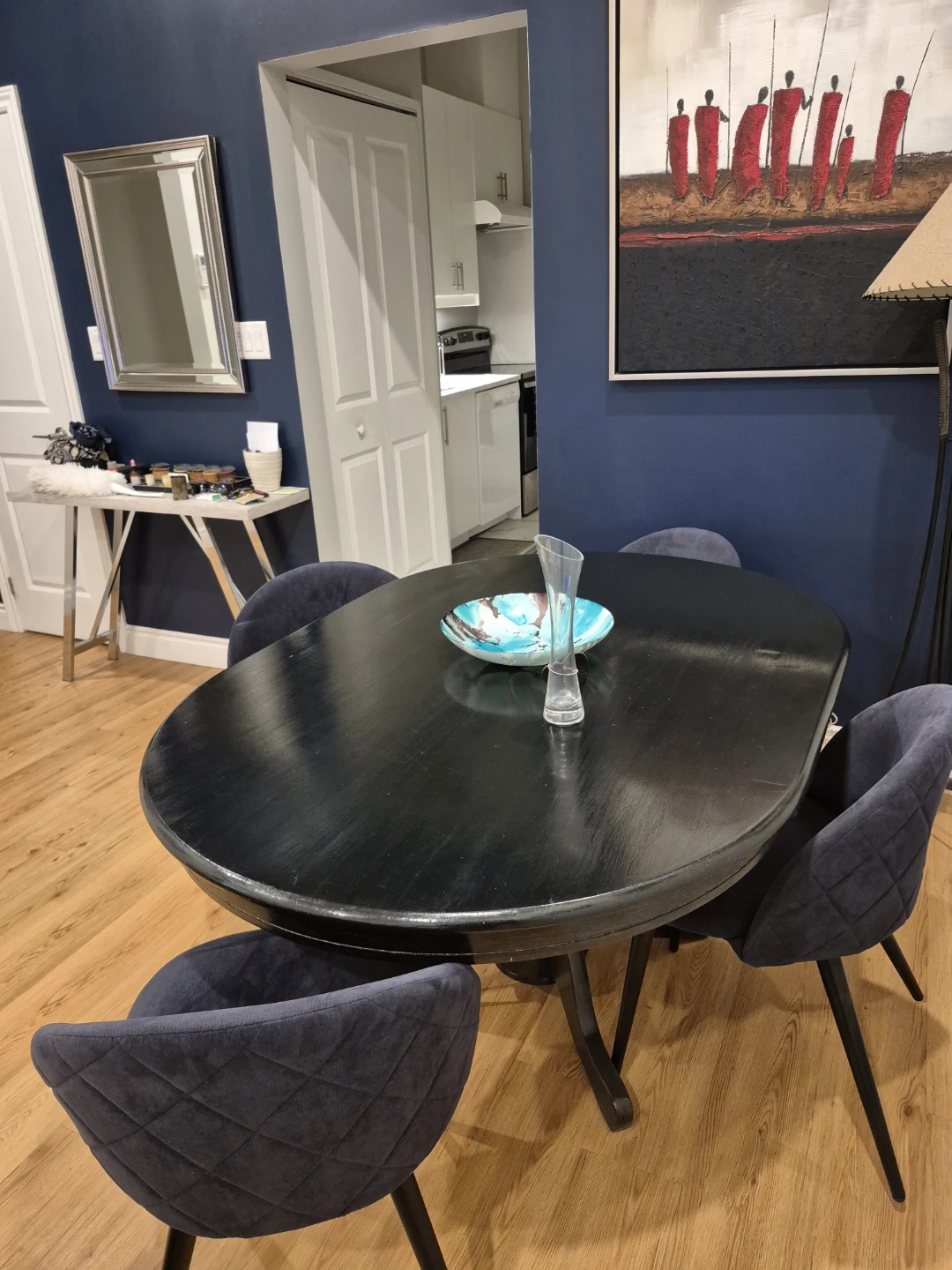 DINING TABLE WITH 4 CHAIRS - photo 3