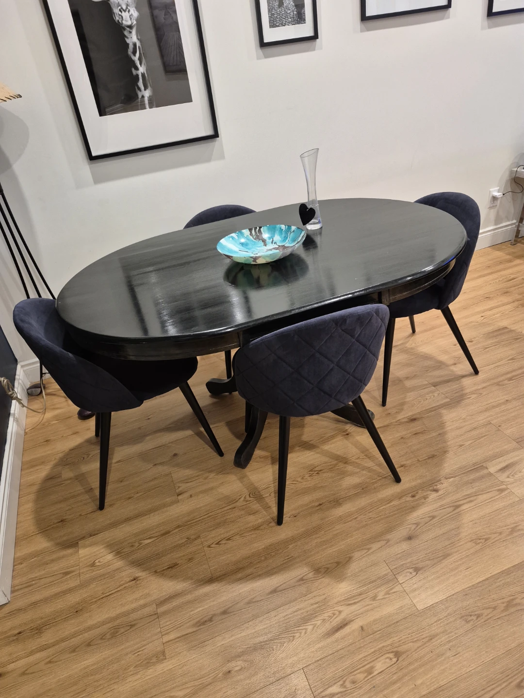 DINING TABLE WITH 4 CHAIRS - photo 4