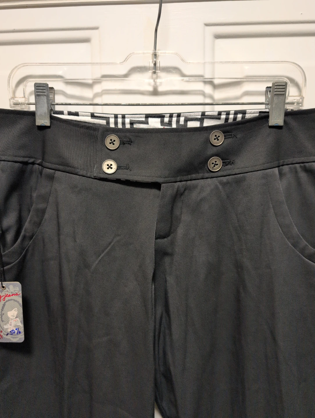 Foxy Jeans Women's Black Bootcut Pants - photo 2