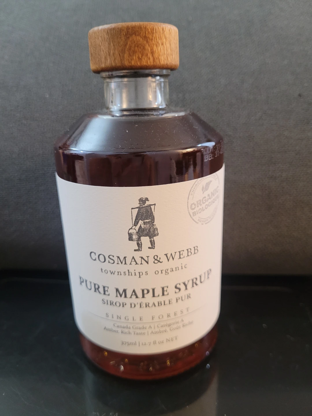 Cosman & Webb Pure Maple Syrup - 375ml