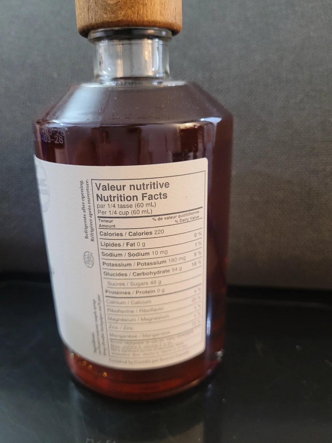 Cosman & Webb Pure Maple Syrup - 375ml - photo 2