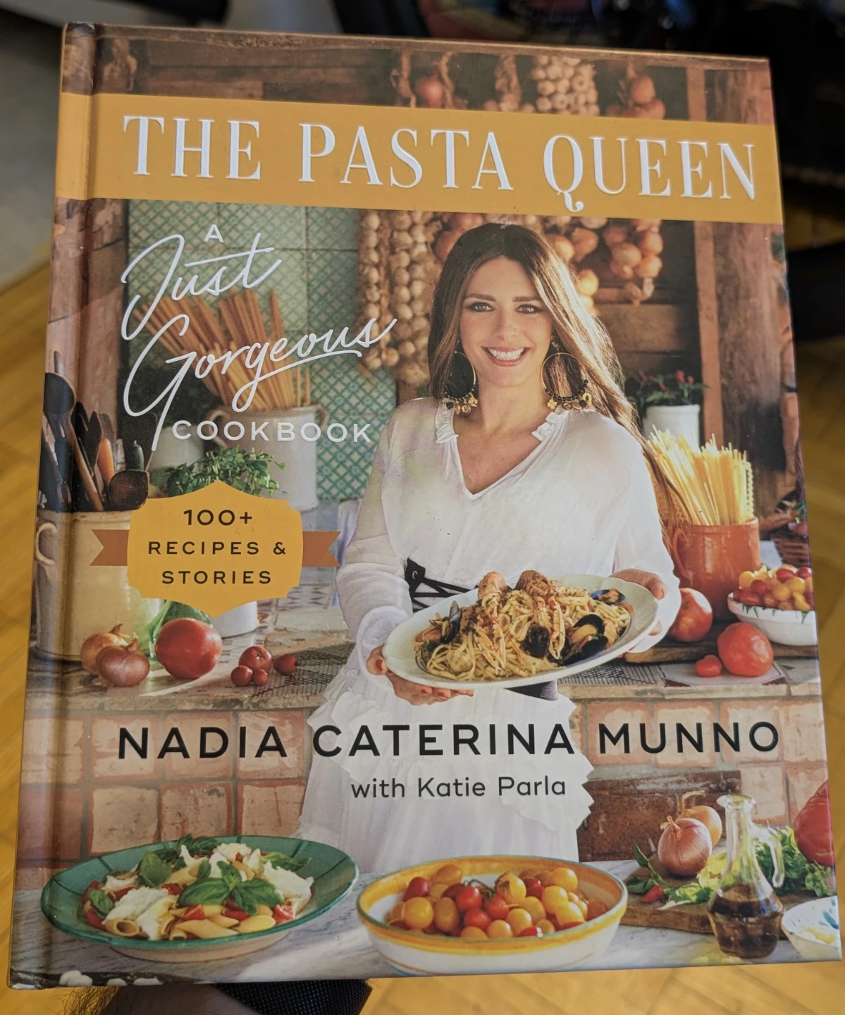 Signed The Pasta Queen Cookbook - Autographed (Mint)