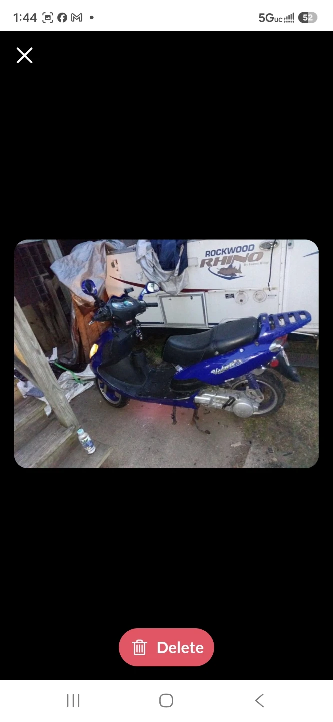 Blue TANK Scooter - photo 2