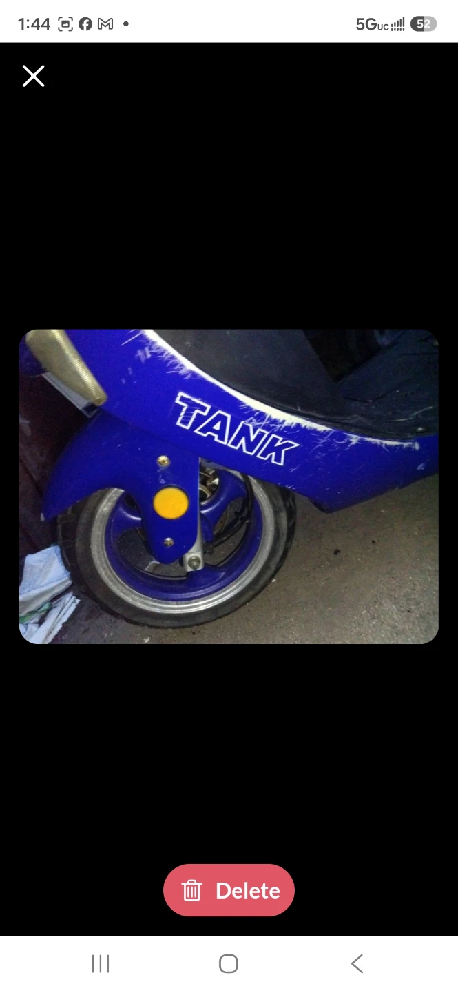 Blue TANK Scooter - photo 5