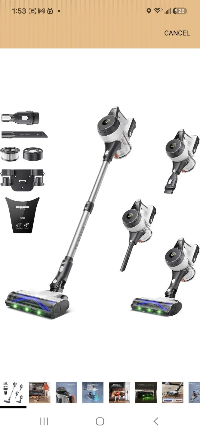 Tineco A11 Hero Cordless Vacuum Cleaner