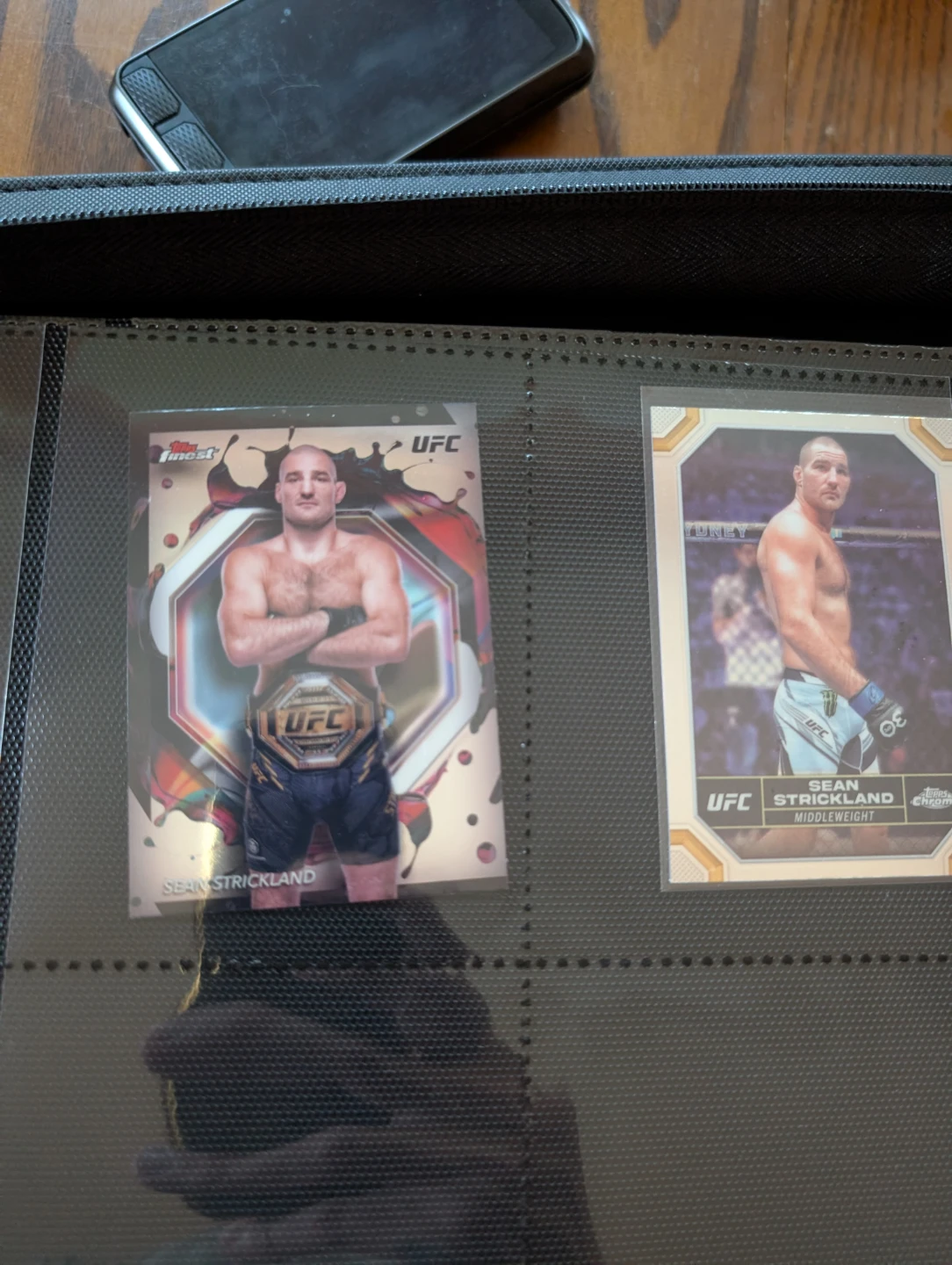 Assorted UFC Trading Cards