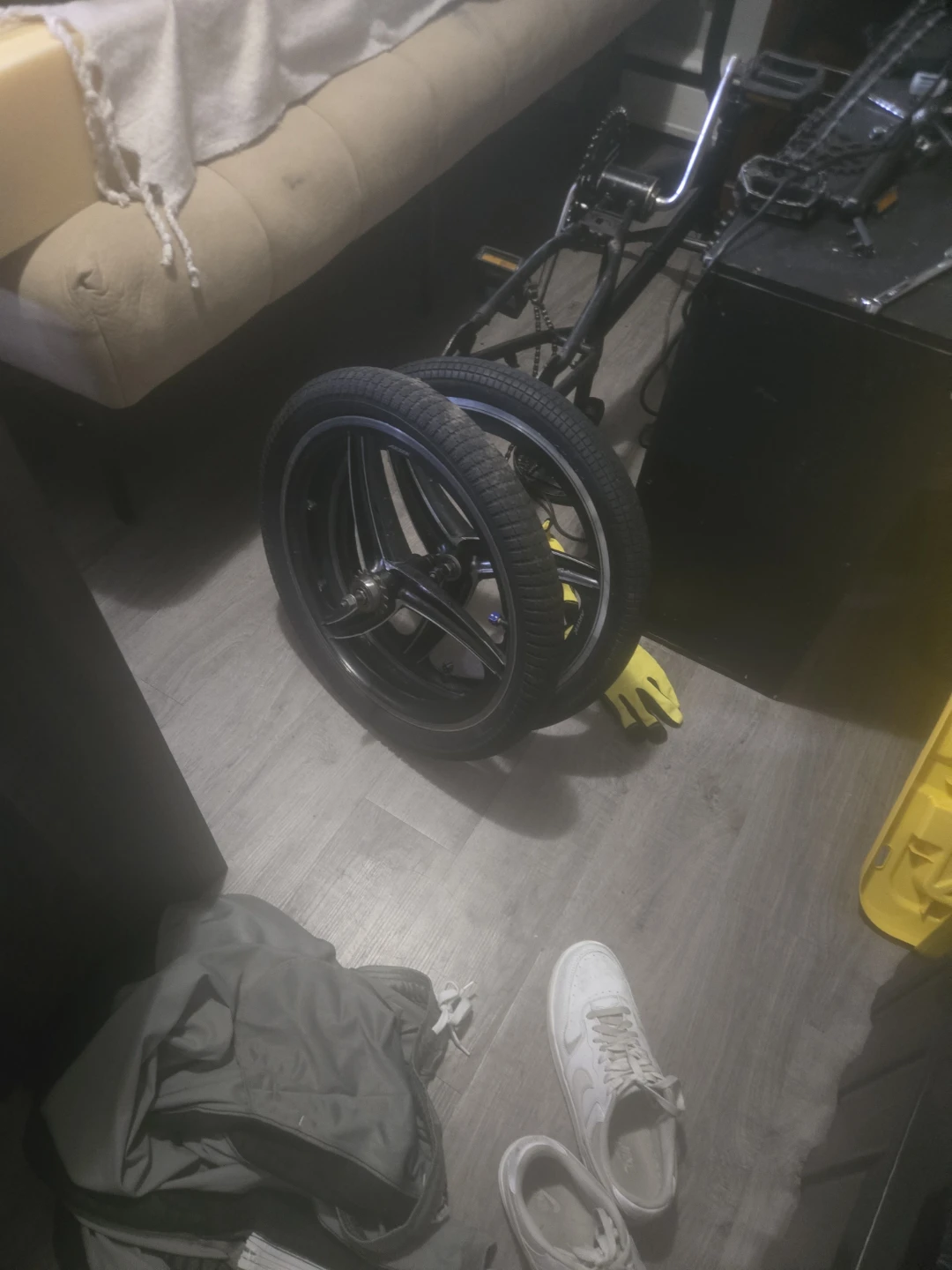 Pair of Bicycle Wheels