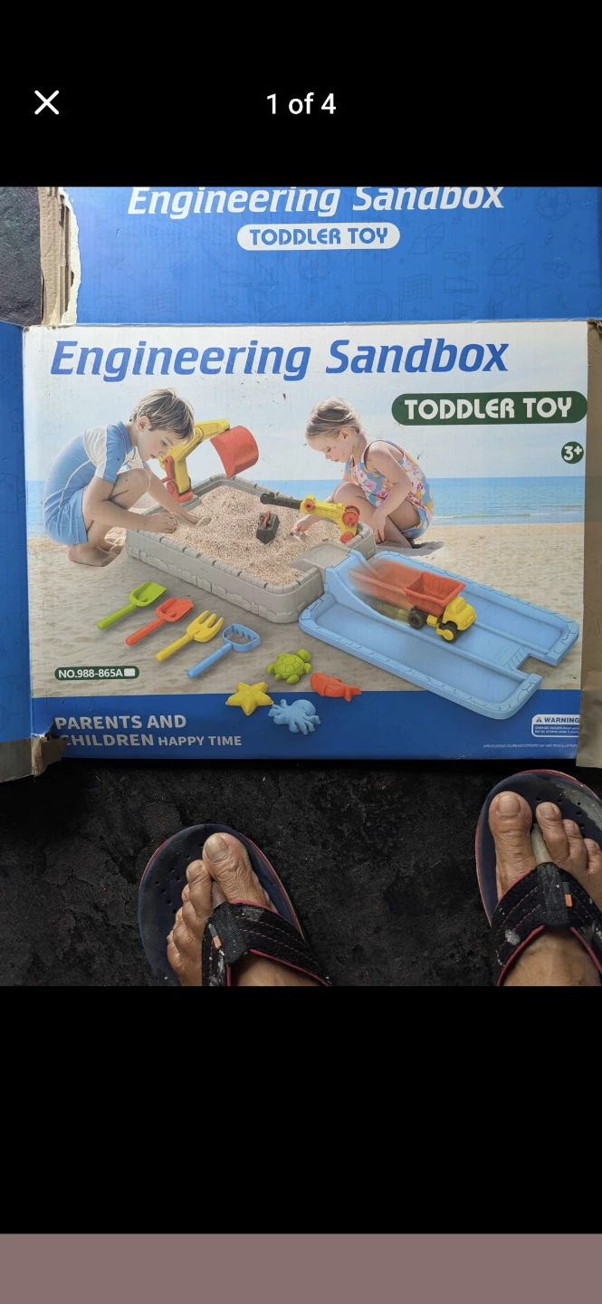 Engineering Sandbox Toddler Toy - photo 3