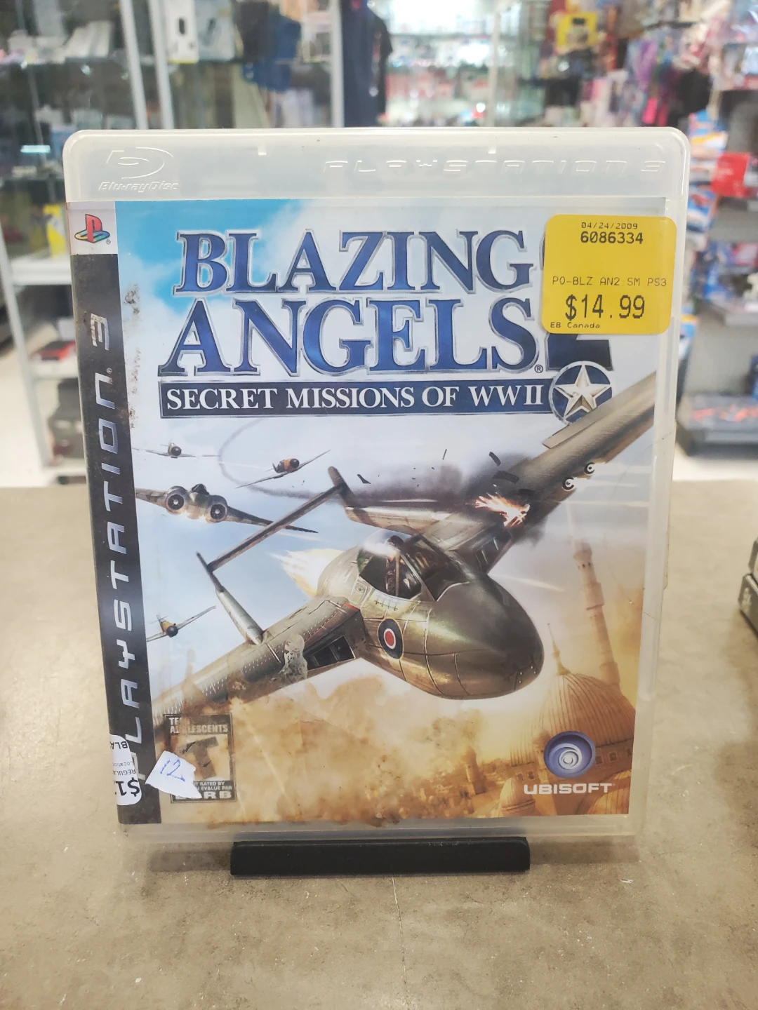 Blazing Angels Secret Missions of WWII PS3 Game
