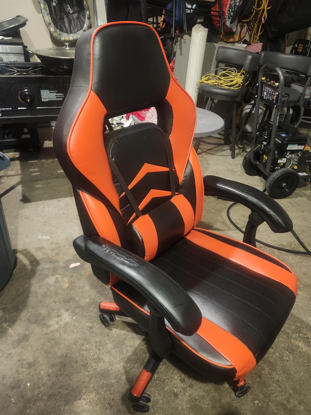 Red and Black Gaming Chair - photo 4