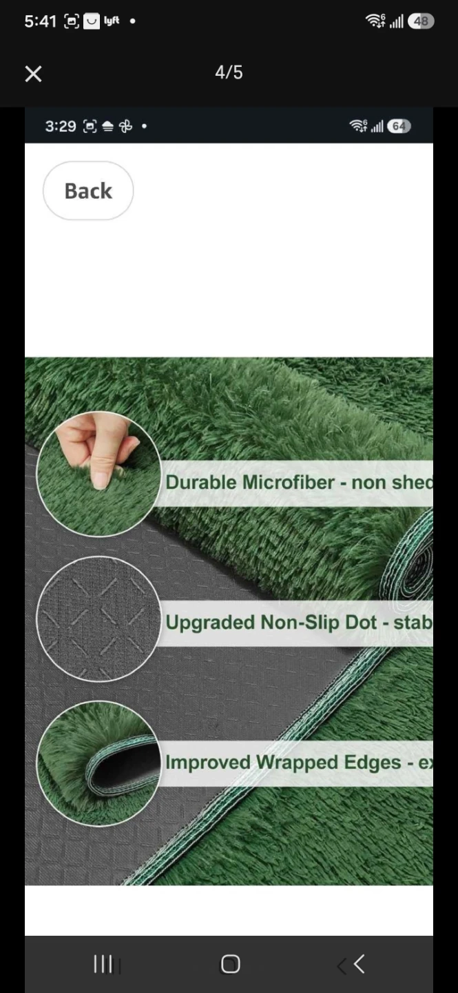 Fluffy runner rug - photo 4