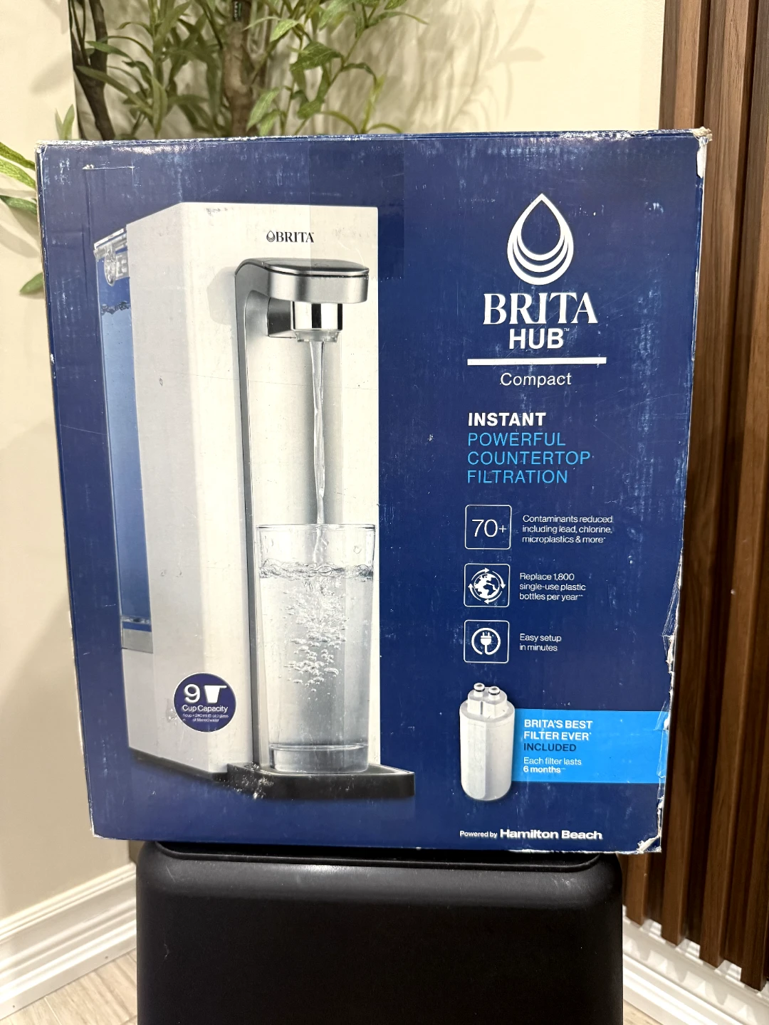 Brita Hub Compact Countertop Water Filter Dispenser - photo 3