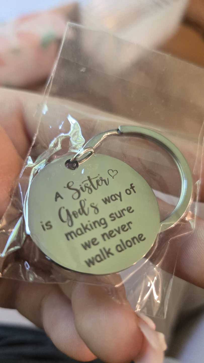 Sister Keychain Gift