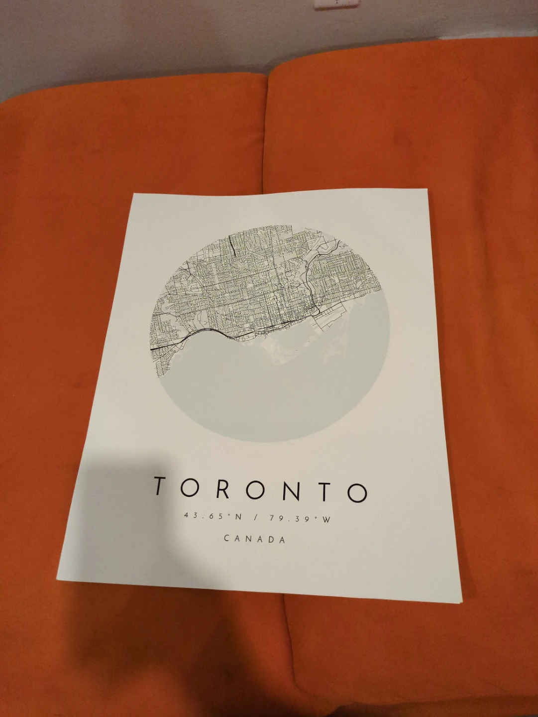Toronto Map Print