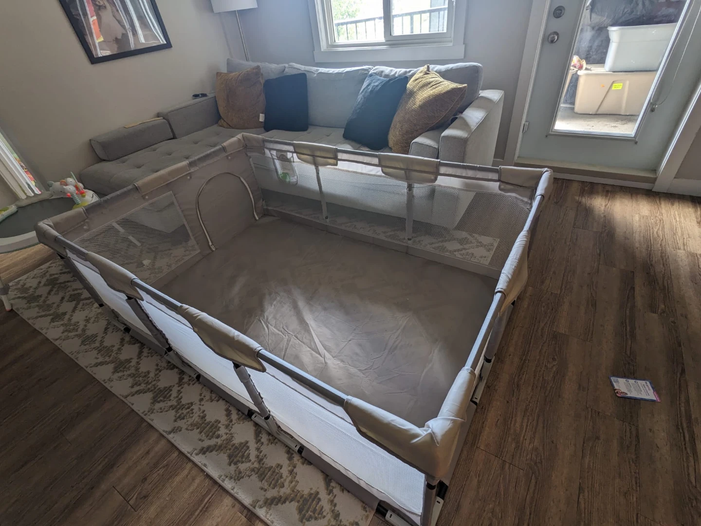 Grey Playpen for Babies and Toddlers - photo 3