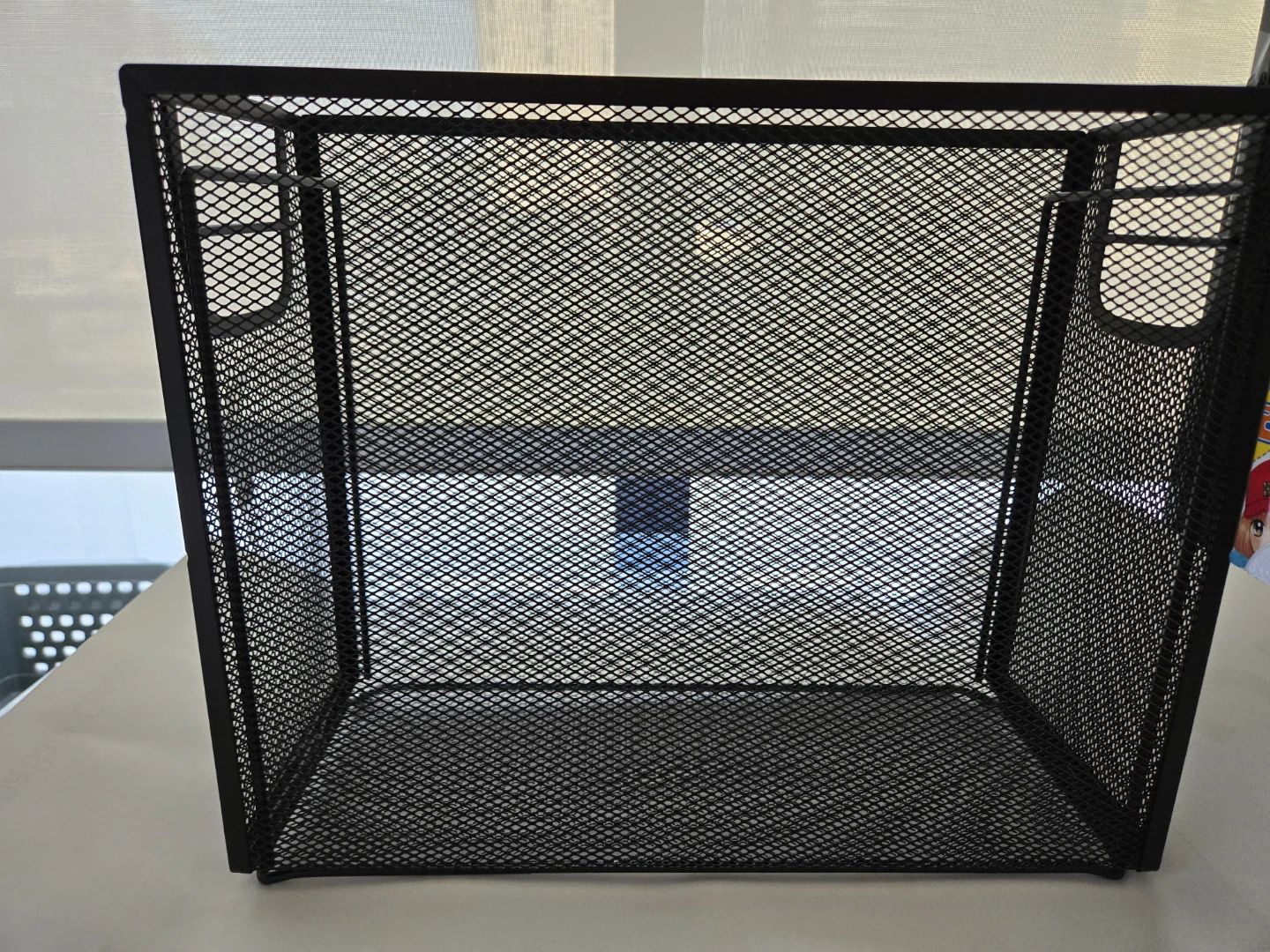 Stapes Metal Mesh Tabletop File Organizer - photo 2
