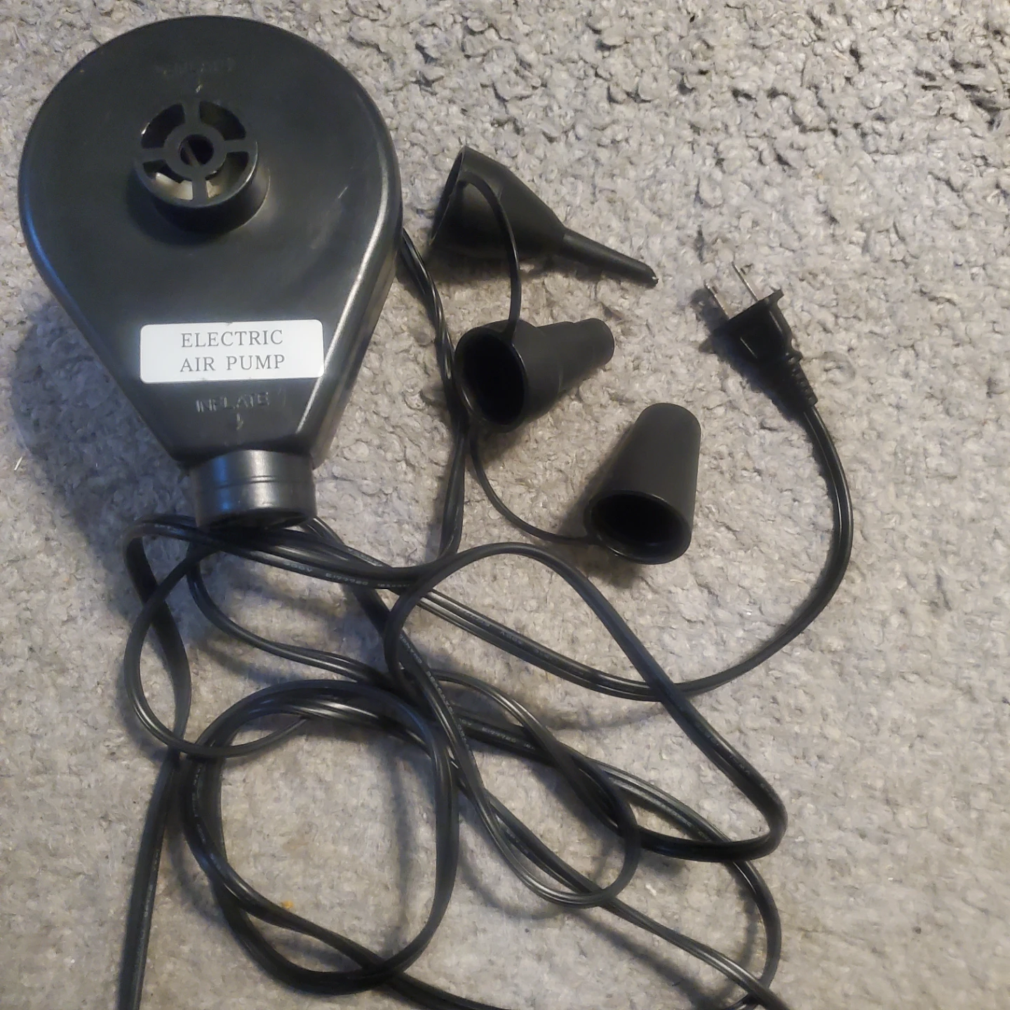 Electric Air Pump with 3 Nozzles
